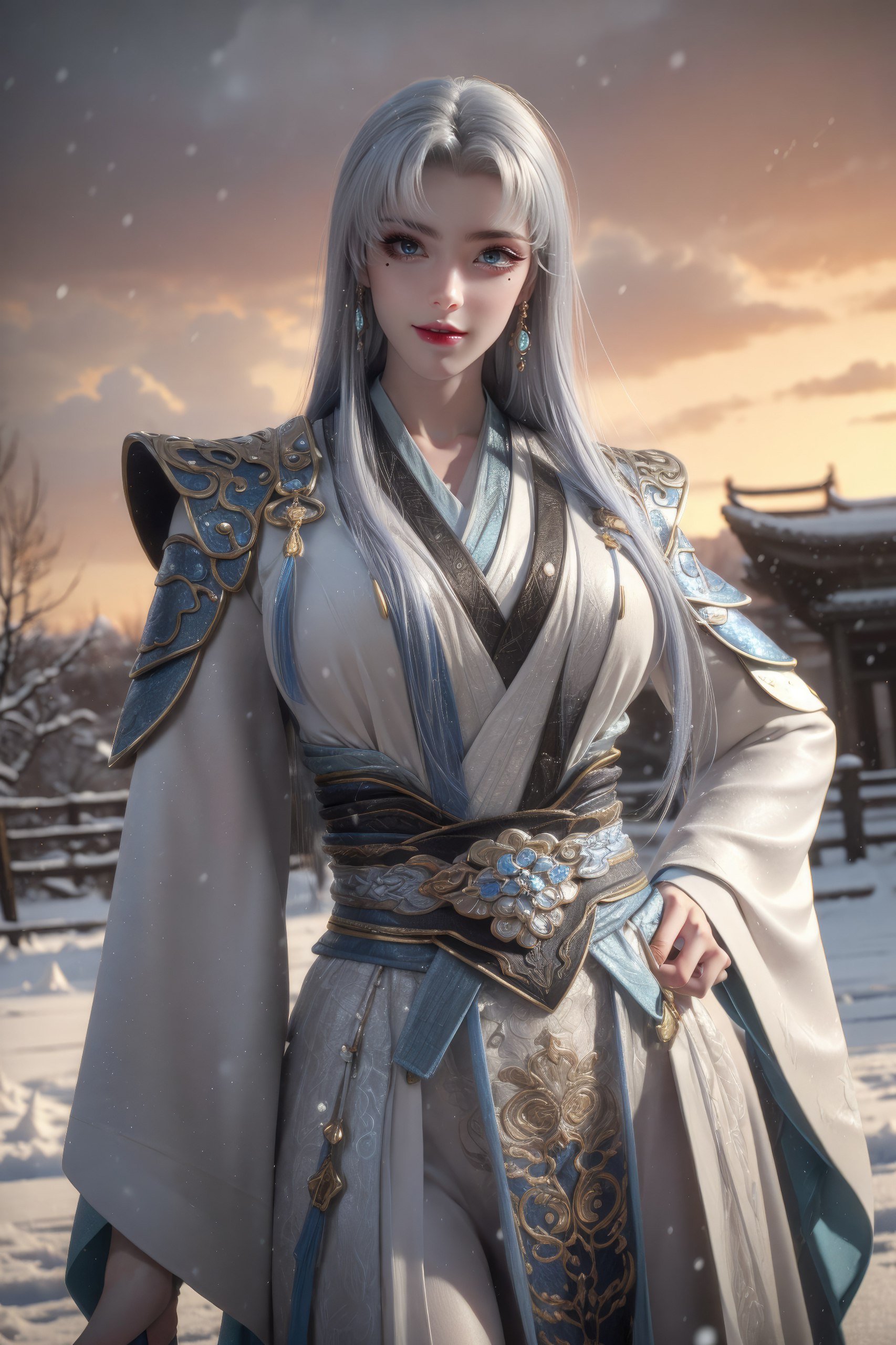 一人漫步在
